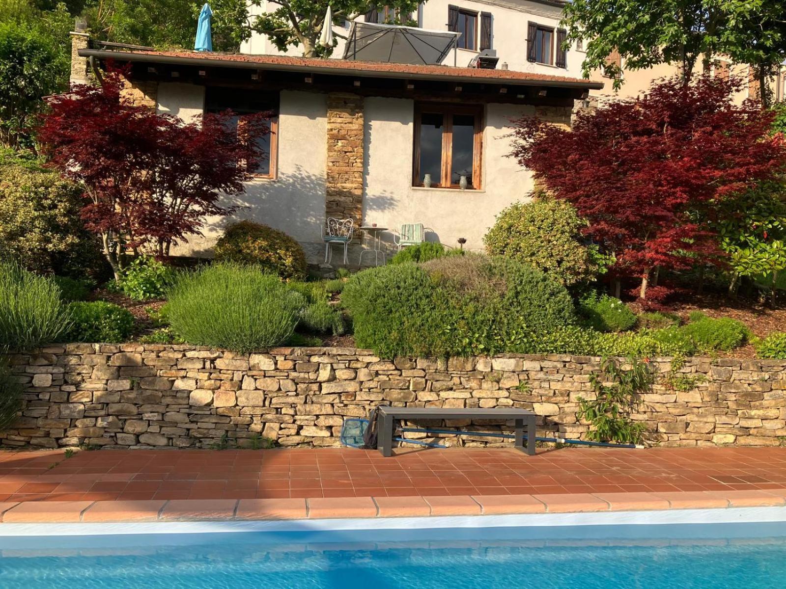 Casa Petra - Casa Tre Stelle - Casa Caneva - Ferien Fuer 6-14 Personen Ponti Exterior foto